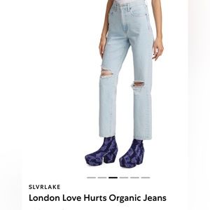 London Love Hurts organic jeans NWT